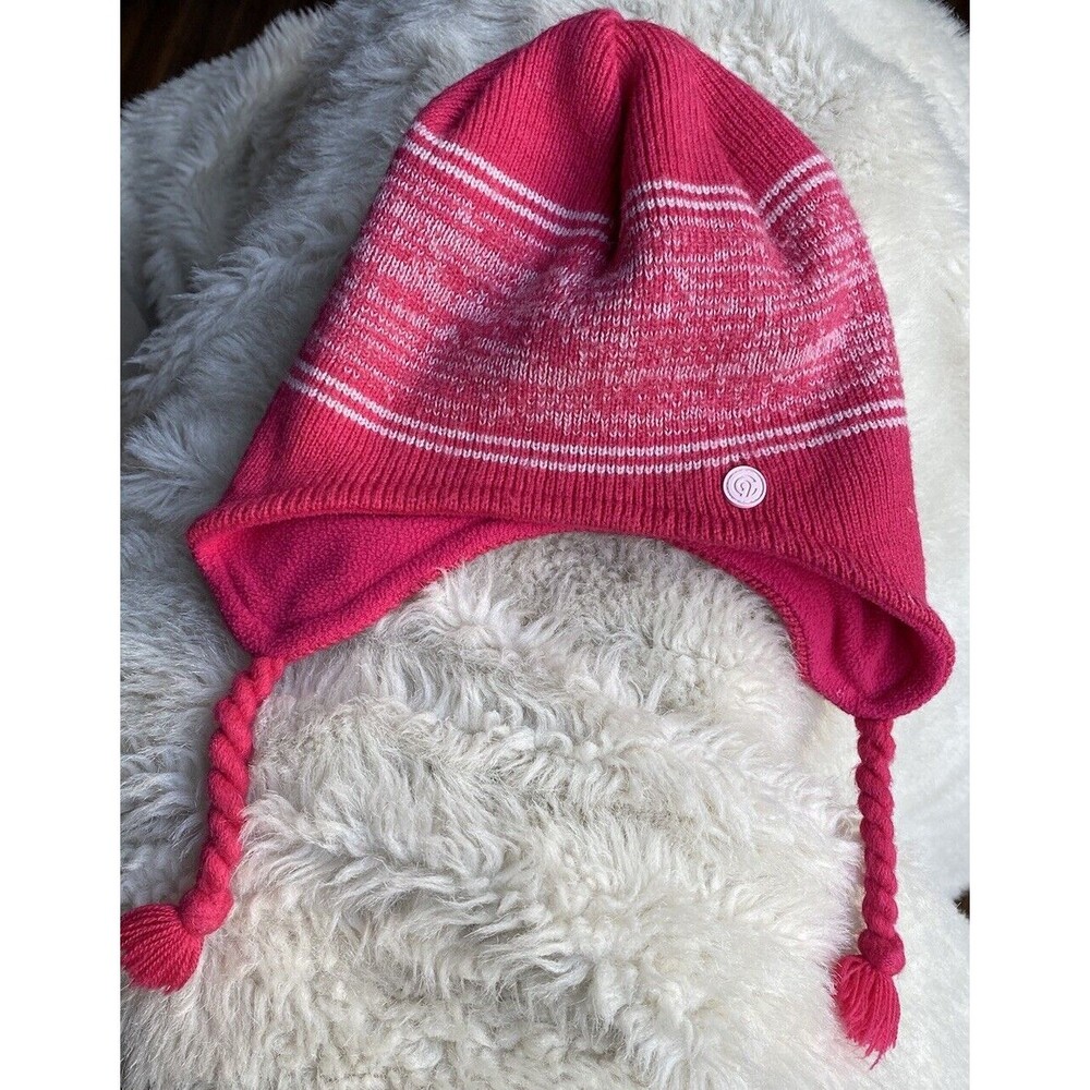 C9 Champion Peruvian Youth Girls Hat With Ear Flaps and Tassels